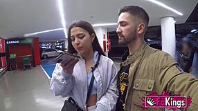 Madrid Tourist Nuria Millan Nailed In Public Doggystyle