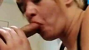 Wife Sloppy Bj On Knees Close Up?