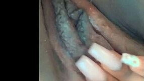 She's Rubbing That Pussy So Nice with Big Cock!