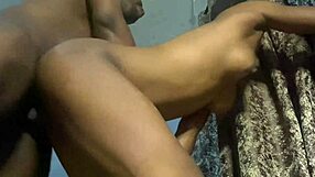 she loves taking my big black cock while it's raining!