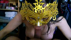 pregnant gloria gives an unforgettable blowjob to paco