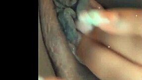 She's Rubbing That Pussy So Nice with Big Cock!