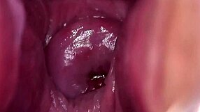 Amateur slut shows her wet breedable pussy