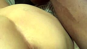 Homemade close-up of latina milf taking big black cock in missionary