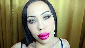 Hardcore face fucking for bimbo