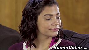 Stepsister craves intense kinky sex with stepbrother