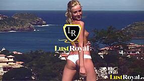 look at this busty babe spreading her legs for that cock!