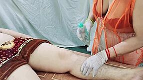 chubby netu bbw moans during oiled tight pussy massage with dirty hindi talk