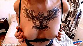 Incredible ASS Latina TEEN 18+ ASS TO MOUTH GETS CUM In Glasses After ANAL