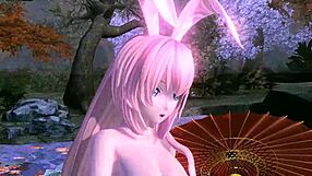 Megurine Luka Single Red Leaf Project Diva Nude Mod Full Nude