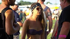 rock fest flashers daytime sexy and real