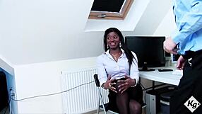 horny secretary jasmine webb contrasts office roleplay with squirting on big cock