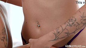 Exploring what turns her on in part 2 with cherry candle