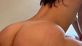 feeling the passion with friend's girlfriend in gray beanie