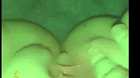 Tinder slut masturbates wet and solo in chubby teen scene