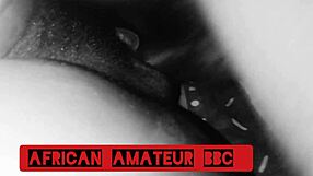 I watch ebony couple fuck big black cock with squirting orgasm