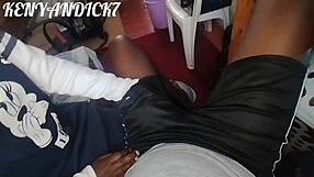 African Nanny Plays With Boss's Black Dick