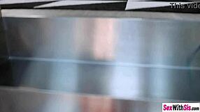 petite teen 18+ stepsister ohana seducing stepbro with blowjob in hot skirt