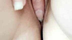 horny milf chrissybee masturbates her throbbing wet pussy solo