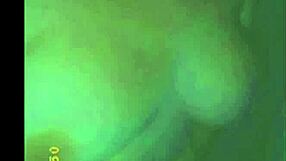 Tinder slut masturbates wet and solo in chubby teen scene