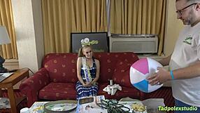 luna lips gangbang pregnant pussy fucked by many horny hung cocks.