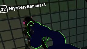 Cyber Girl Gets Anal Fucked By Outlaw