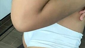 i film my pretty skinny petite teen 18+ babe at home