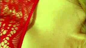 My Nasty Wife Sexy Red Lingerie Nice Pussy