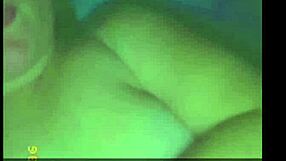 Tinder slut masturbates wet and solo in chubby teen scene