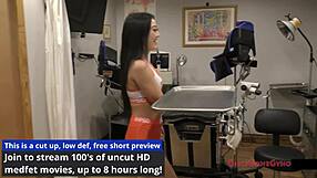 Blaire Celeste EXAMINES her BIG ASS and SMALL TITS