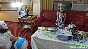 luna lips gangbang pregnant pussy fucked by many horny hung cocks.