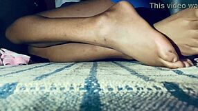 Toes and more with this petite 18+ latina amateur