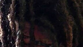 Amateur wife swallows big black cock