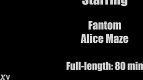 Alice Maze worships hole submissively.