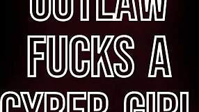 Cyber Girl Gets Anal Fucked By Outlaw