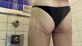 Sexy Bikini Listening To Waves