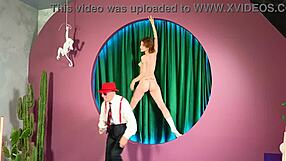 Broadcast captures nude erotic public scenes