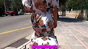 Cogida a leidy de león en bosque encantado bent over big tits