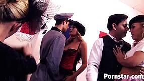 i enjoyed hardcore group sex with charlee chase, anal and ass to mouth fun