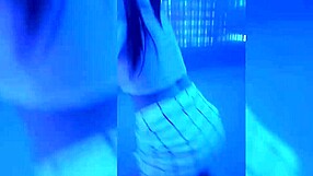 after party, couple fucks in uber while driver watches uncensored outdoor action