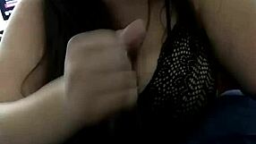 She sucks dick well, but her handjob on black cock is incredible