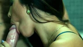 Brunette European Railed