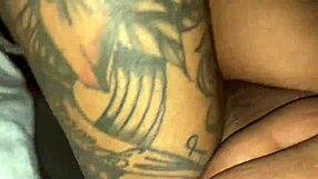 Black ebony pussy gets wet orgasm from cock strokes