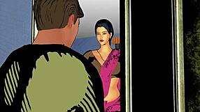 Asian whore quenches wet pussy thirst with taboo doggystyle sex with nephew.