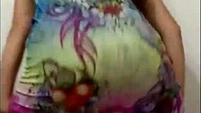 Intense Twerking Girl Dances with Sexy Moves in a Bold and Captivating Performance