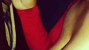 Latina housewife begs husband for glory hole visit to suck stranger's cock, ending in massive facial cumshot while he watches