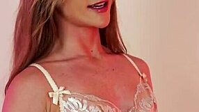 Sheer Nude Lingerie Try On Featuring Hannahjames710 in See Through Outfit