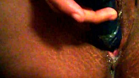 Big Booty Red Bone Showcasing Her Ass and Pussy in Wet Scene