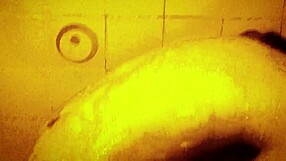 I enjoy a sexy slow motion shower with my ass and tits on display.