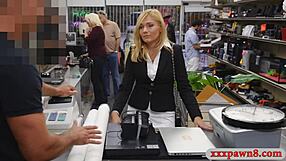 hot blonde milf pounded by pawn keeper